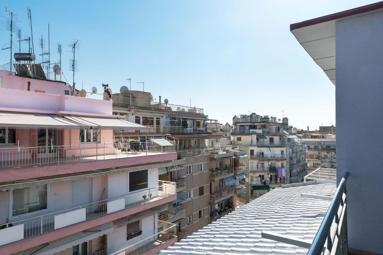 Appartamento Penthouse Level 8, Nilie Hospitality Mgmt Salonicco Esterno foto