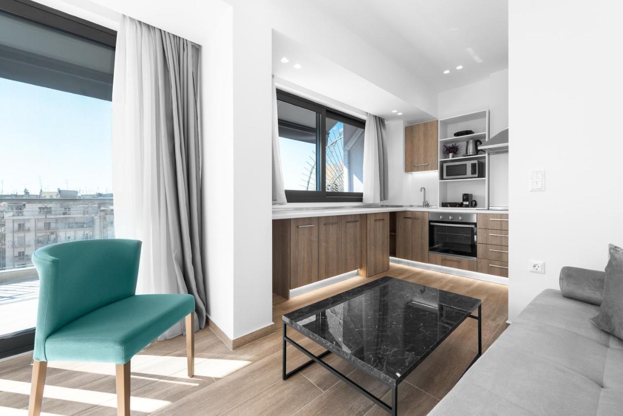 Appartamento Penthouse Level 8, Nilie Hospitality Mgmt Salonicco Esterno foto