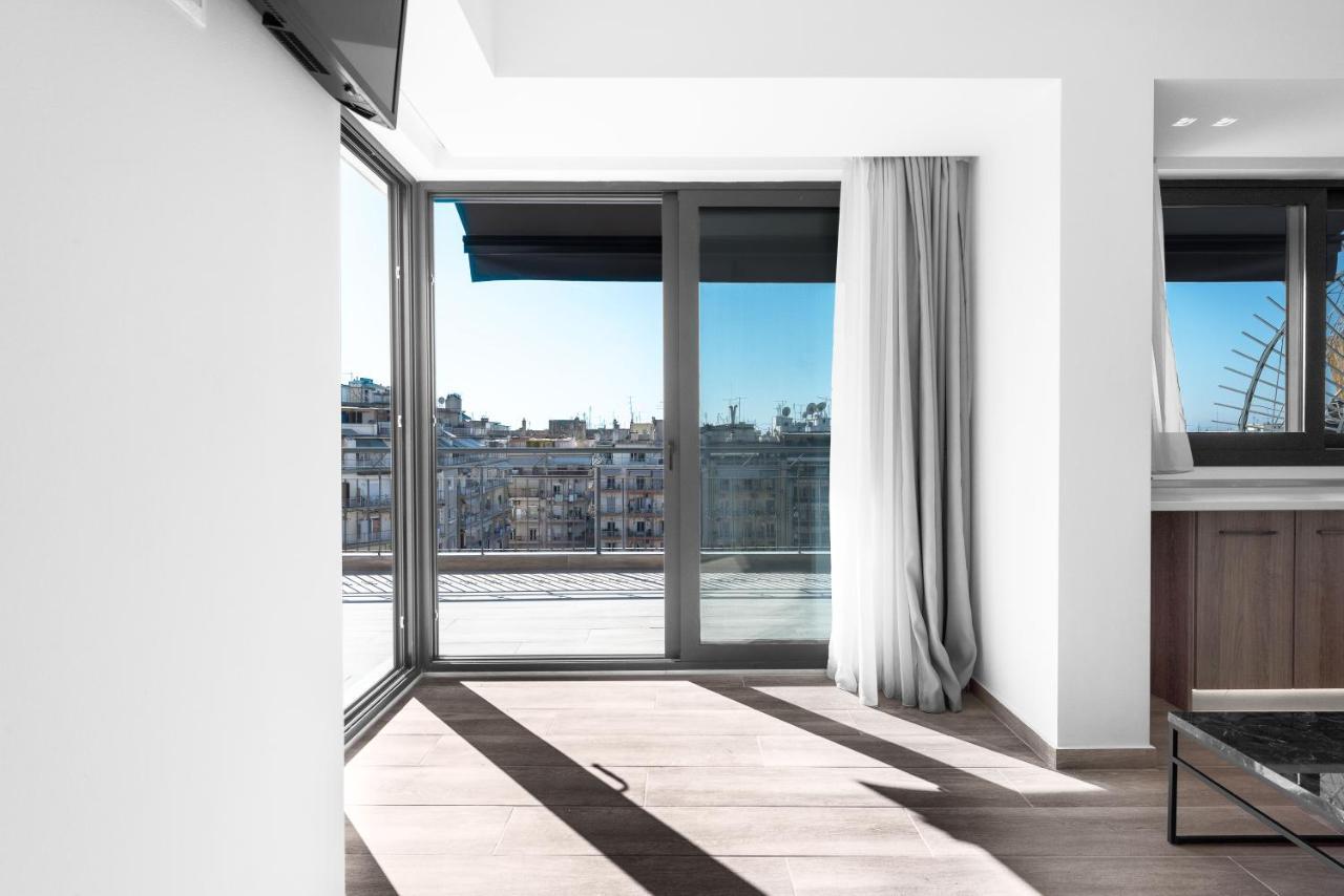 Appartamento Penthouse Level 8, Nilie Hospitality Mgmt Salonicco Esterno foto